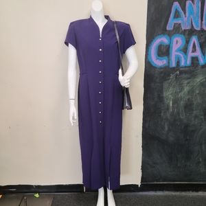 Vintage Purple Julian Taylor Dress